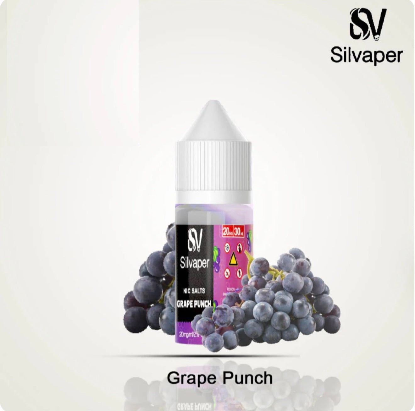 E-LIQUID SILVAPER 30ML/50MG