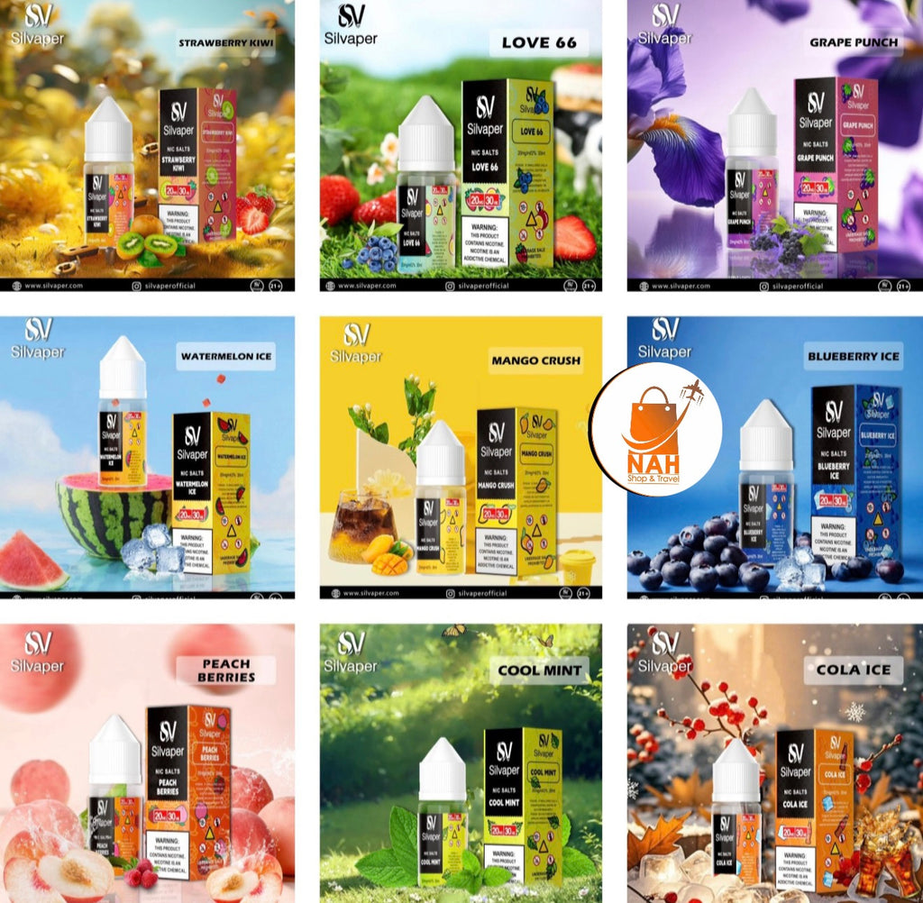 E-LIQUID SILVAPER 30ML/50MG