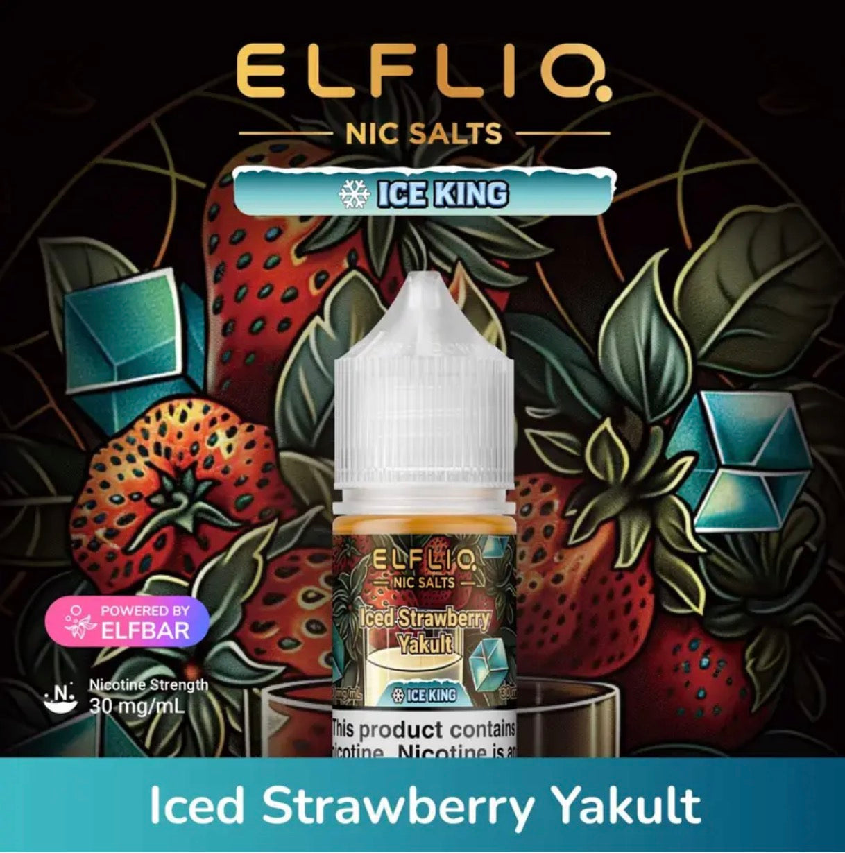 E-LIQUID ELF BAR ICE KING 30ML