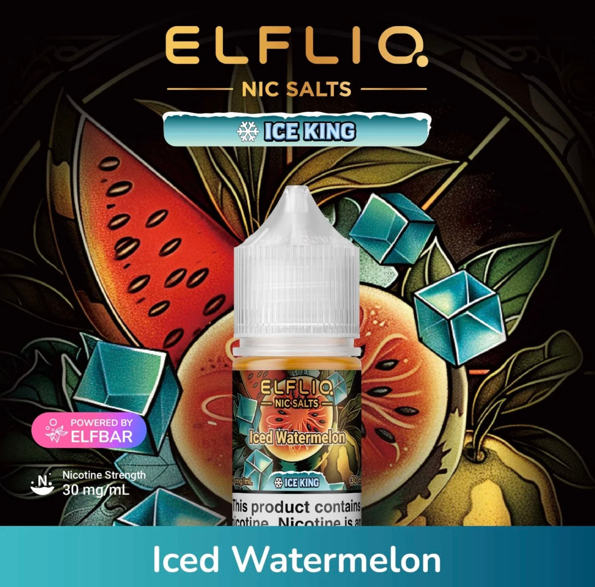 E-LIQUID ELF BAR ICE KING 30ML