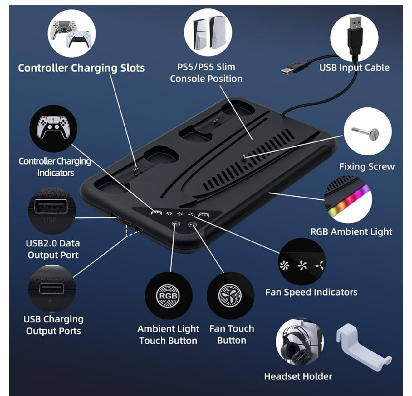 Multi stand PS5