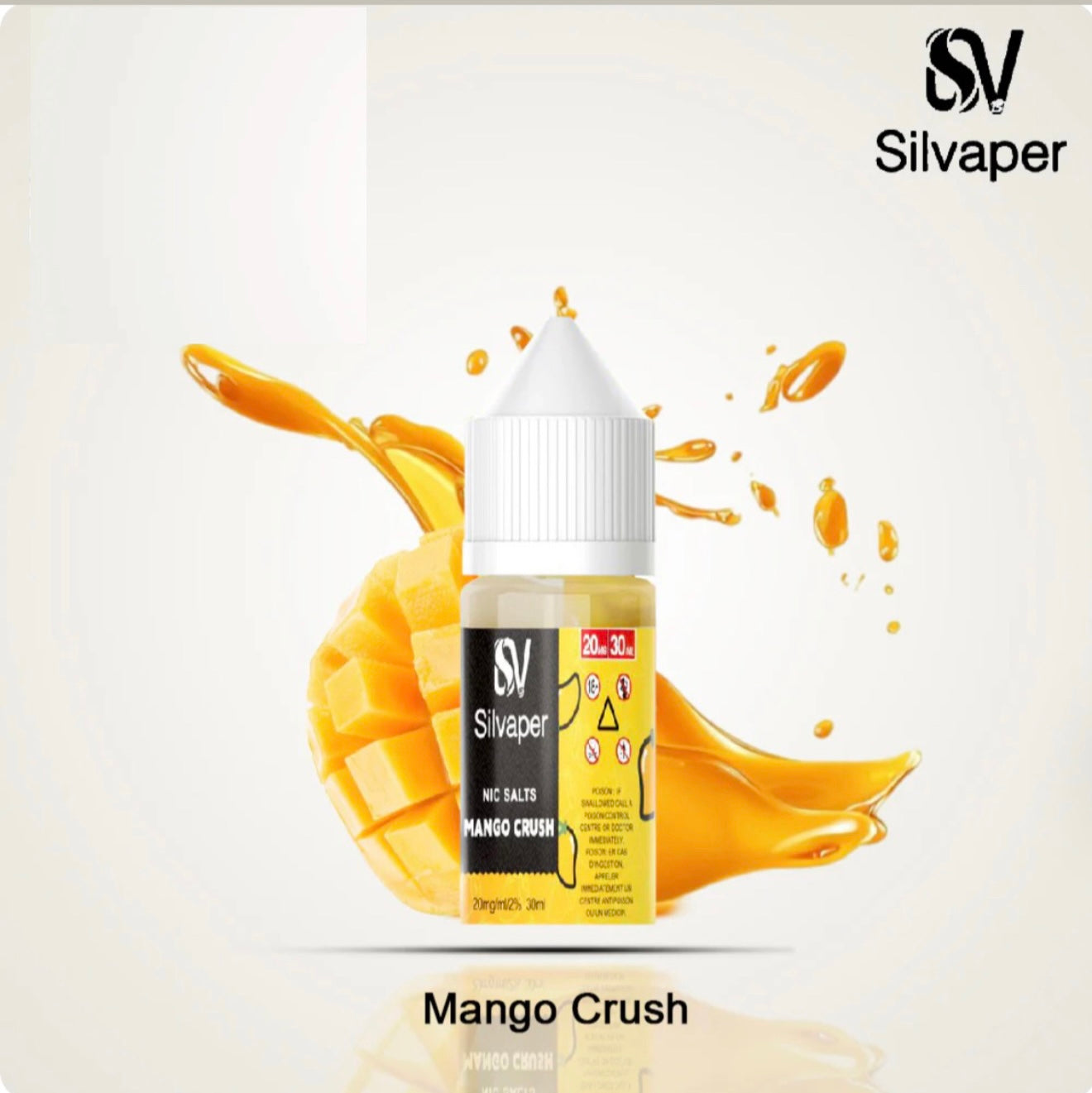 E-LIQUID SILVAPER 30ML/50MG