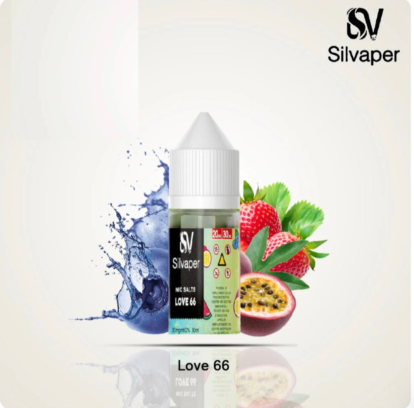 E-LIQUID SILVAPER 30ML/50MG